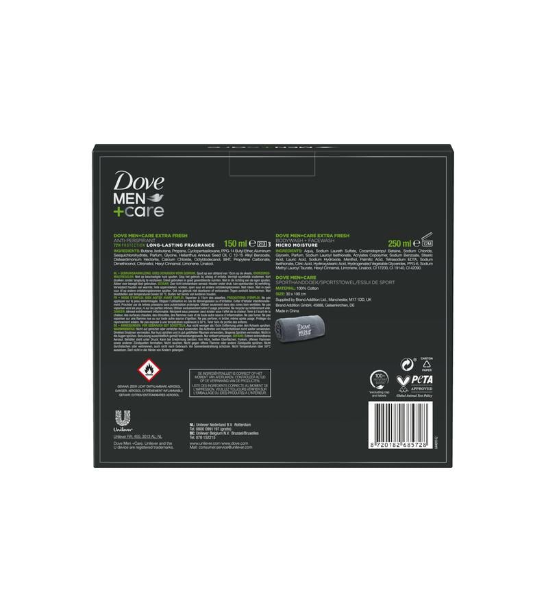 Dove Men + Care Extra Fresh giftset met handdoek