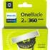 Philips OneBlade 360 QP420/50 Navulmesjes 2 stuks