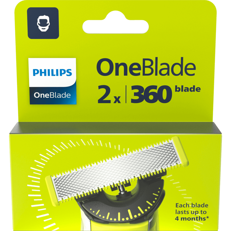 Philips OneBlade 360 Navulmesjes QP420/50 2 stuks