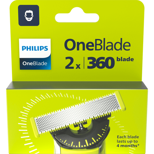 Philips OneBlade 360 Navulmesjes QP420/50 2 stuks