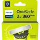 Philips OneBlade 360 Navulmesjes QP420/50 2 stuks