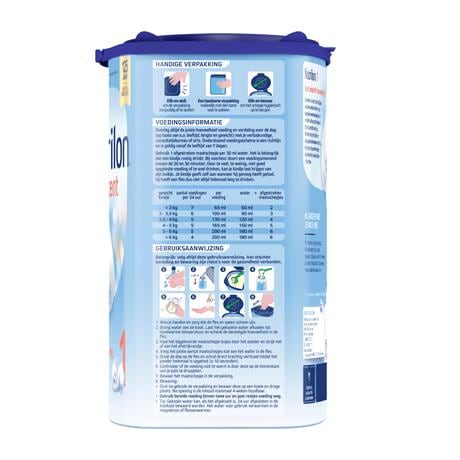 Nutrilon Content 1 Volledige Zuigelingenvoeding 0-6 Maanden 800 GR