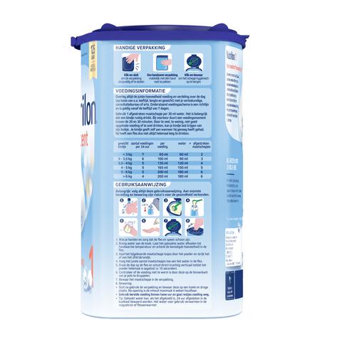 Nutrilon Content 1 Volledige Zuigelingenvoeding 0-6 Maanden 800 GR