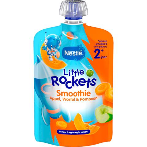 Nestlé Little Rockets Smoothie Appel Wortel Pompoen 2+
