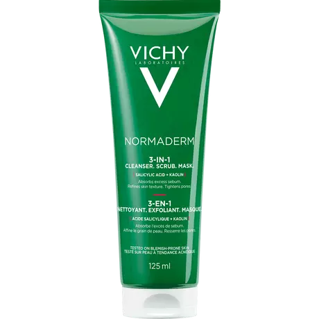 Vichy Normaderm 3-in-1 Gezichtsreiniging 125 ML