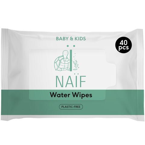 Naïf Plasticvrije Water Billendoekjes 40 stuks