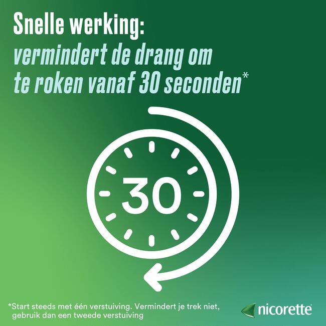 Nicorette® Freshmint Mondspray Duo 2 x 13,2 ml (2 x 150 sprays) 1 mg/spray