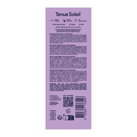 Tenue Soleil Mineral Sun Milk SPF50 125 ML