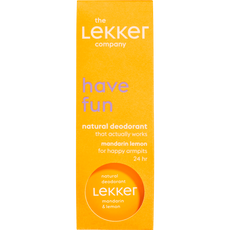 The Lekker Company Mandarijn & Citroen Deodorant Crème 30 GR