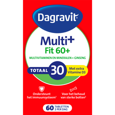 Dagravit Vitaal 60+ Totaal 30 Xtra 60 tabletten