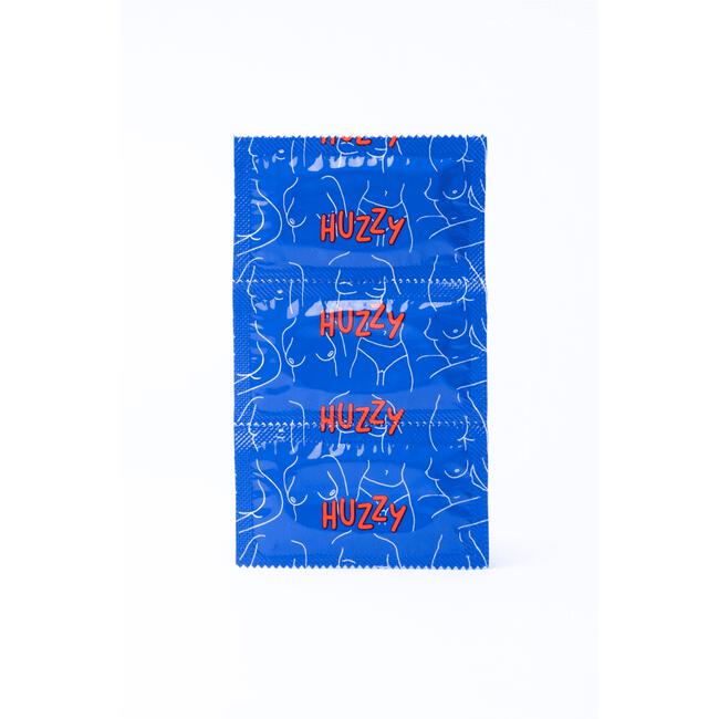 Huzzy Vegan Condoms Ultra Thin 12-pack