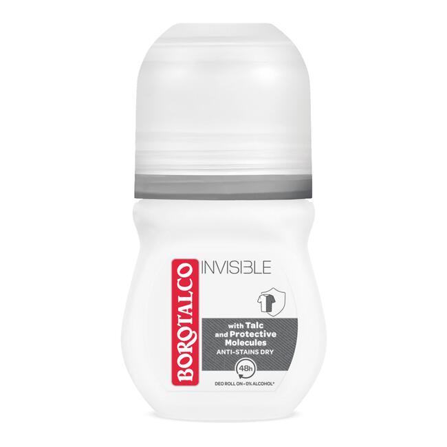 Borotalco Invisible Deodorant Roller 50 ML
