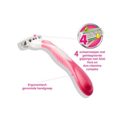 Wilkinson QUATTRO myIntuition disposables Smooth Sensitive 3+1