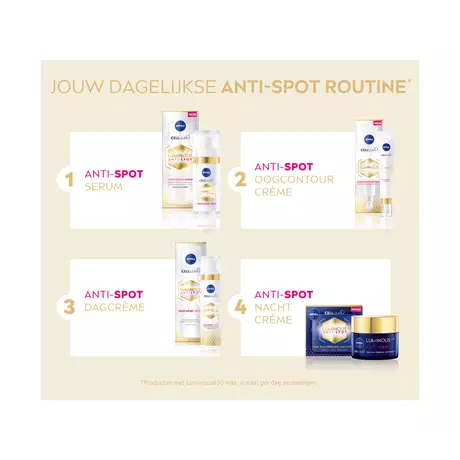 NIVEA Cellular Luminous Anti-Pigment Fluid Cream SPF50