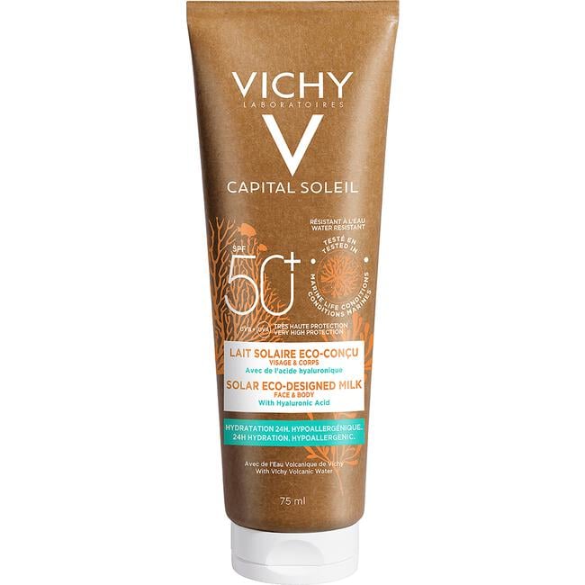 Vichy Capital Soleil Solar Eco-Designed Zonnemelk SPF50+ 75 ML