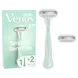 Gillette Venus Smooth Sensitive Scheersysteem met 2 Navulmesjes
