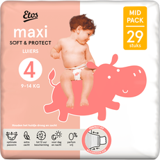 Etos Luiers Maxi Maat 4 9-14 kg Mid Pack 29 stuks