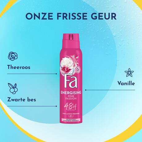 Fa Pink Passion Deodorant Spray 150 ML