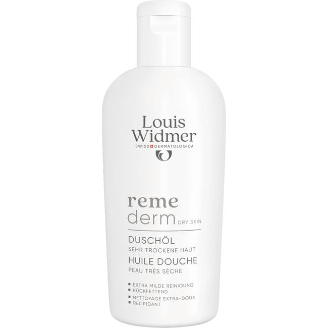 Louis Widmer Remederm Doucheolie Licht Geparfumeerd 200 ML