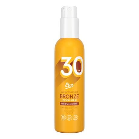 Etos Zonnebrand Spray Met Bronzer SPF30 200 ML