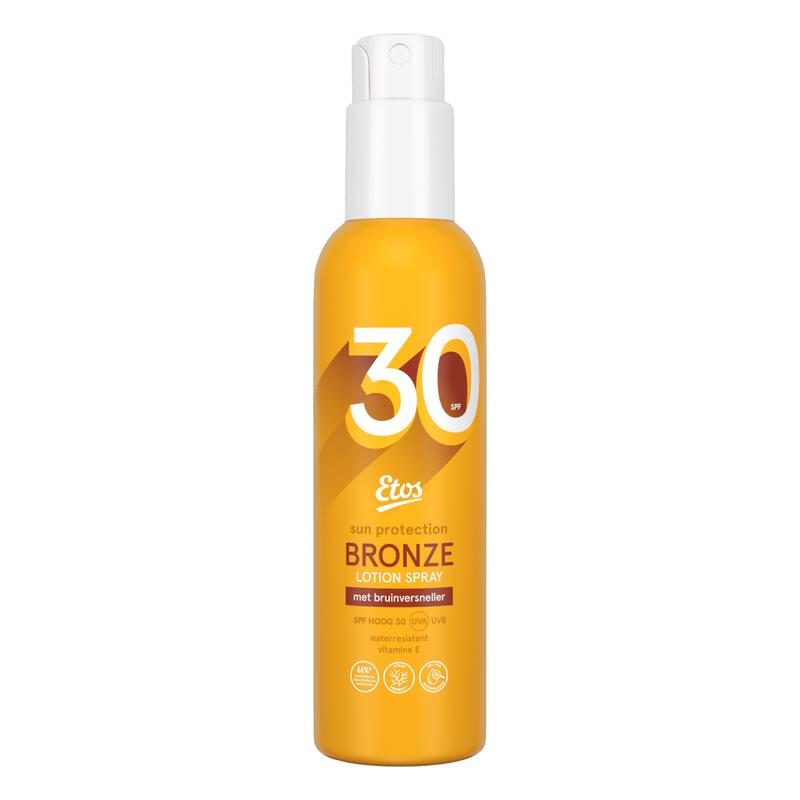 Etos Zonnebrand Spray Met Bronzer SPF30 200 ML