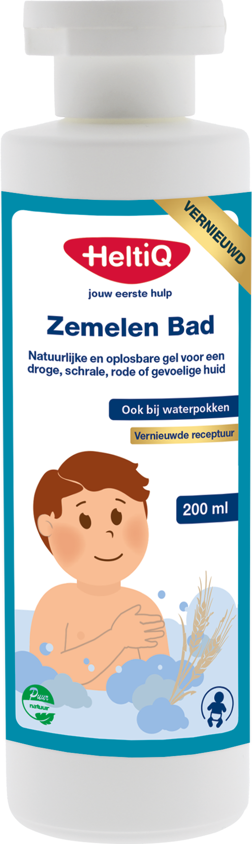 HeltiQ kalmerend zemelen bad 200 ML