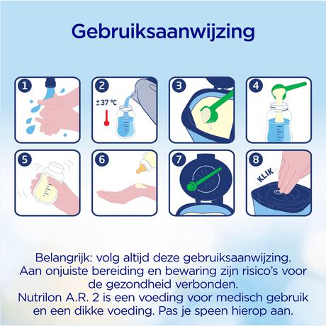 Nutrilon A.R. 2 Baby 800 gram