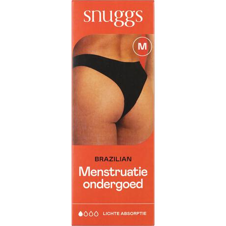 Snuggs Brazilian Light Menstruatie Ondergoed Maat M
