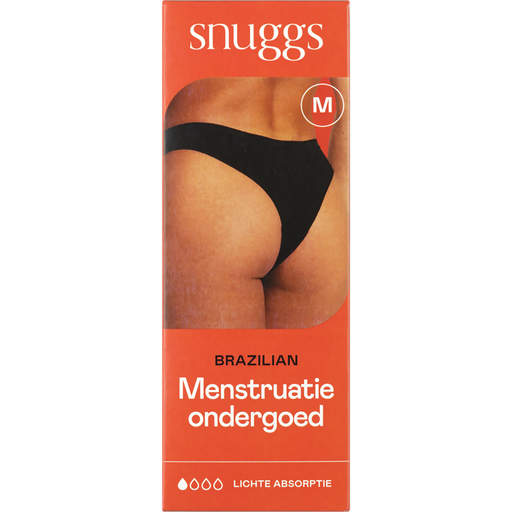 Snuggs Brazilian Light Menstruatie Ondergoed Maat M