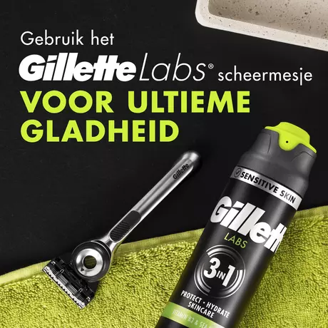 GilletteLabs Scheergel Snel Schuimend 198 ML