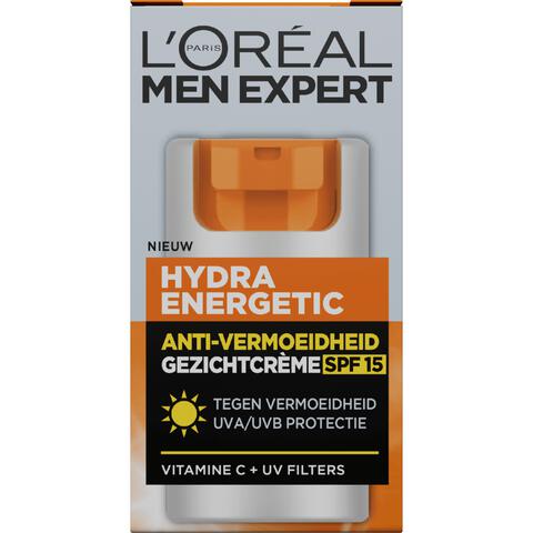 L'Oréal Hydra Energetic Hydraterende Gezichtscrème SPF 15 50ml