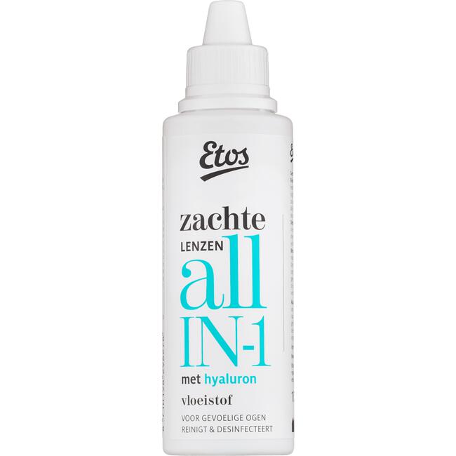 Etos All-in-1 Met Hyaluron Zachte Lenzen Vloeistof 100 ML