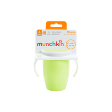 Munchkin Miracle 360 Trainer Cup Groen met handgrepen