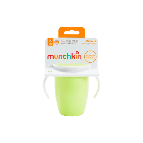 Munchkin Miracle 360° Trainer Anti-Lek Drinkbeker Groen