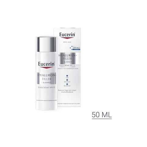 Eucerin Hyaluron-Filler + 3x EFFECT Dagcrème SPF15 50 ML