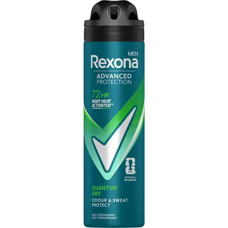 Rexona Men Advanced Protection Quantum Dry Deodorant Spray 150 ML