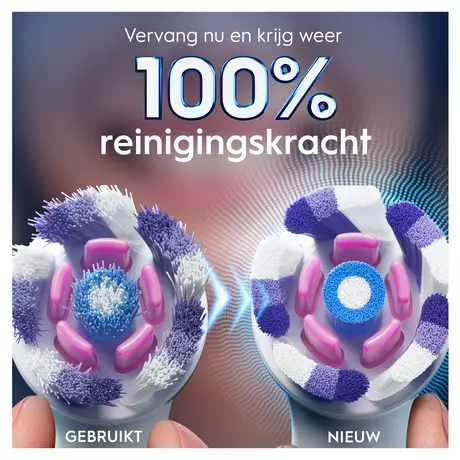 Oral-B iO Radiant White Opzetborstels Wit 2 Stuks