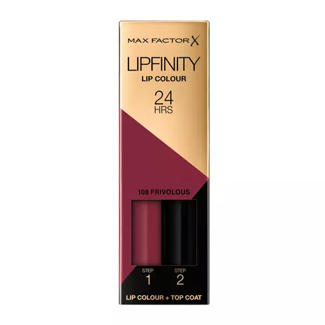 Max Factor Lipfinity Lip Colour Lippenstift 108 Frivolous