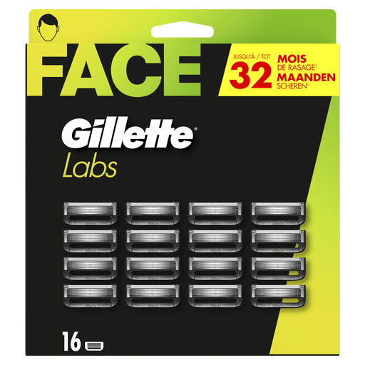 GilletteLabs Navulmesjes 16 stuks