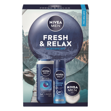 NIVEA MEN Fresh & Relax Geschenkset Mannen