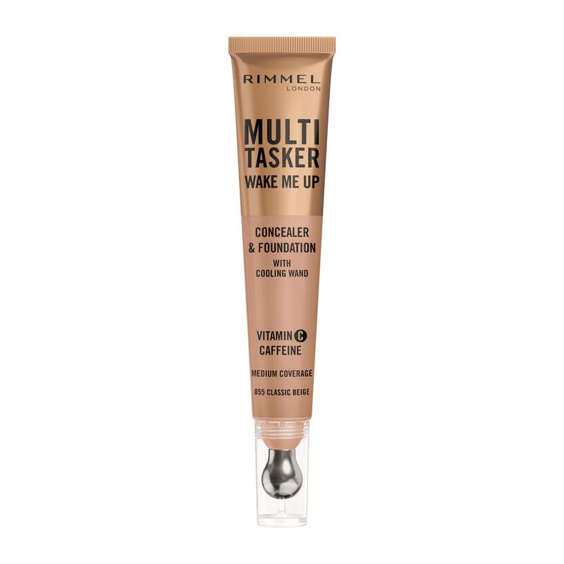 Rimmel London Multi-Tasker Wake Me Up Concealer Foundation 55 Classic Beige