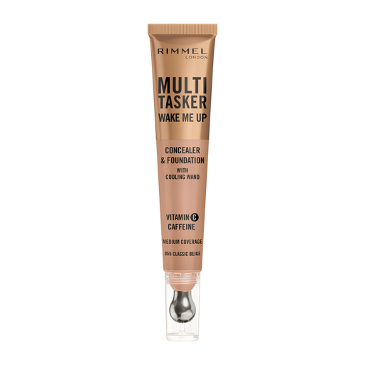 Rimmel London Multi-Tasker Wake Me Up Concealer Foundation 55 Classic Beige