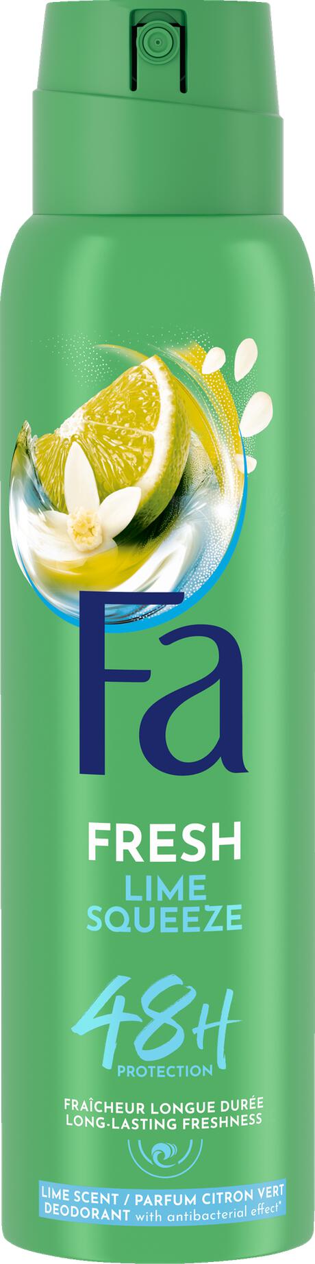 Fa Lime Squeeze Deodorant Spray 150 ML