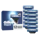Gillette Mach3 Turbo Navulmesjes 12 stuks