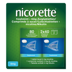 Nicorette Freshmint 4 MG Zuigtabletten 20 stuks