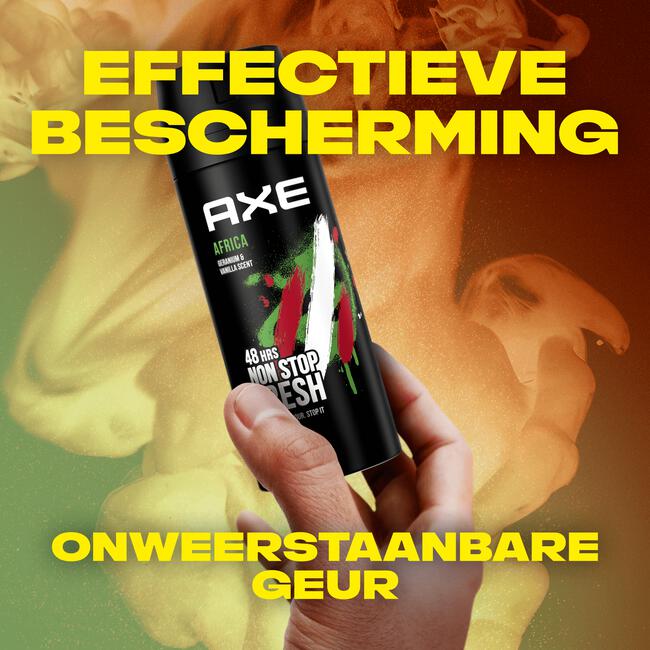 Indica Blanco bewondering Axe Africa Deodorant Bodyspray 150 ML 150 ML | Etos