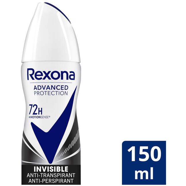 Rexona Women Advanced Protection Invisible Deodorant Spray 150 ML