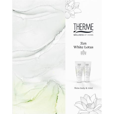 Therme Giftset Zen White Lotus Halve Harmonica Body Lotion /Shower Satin