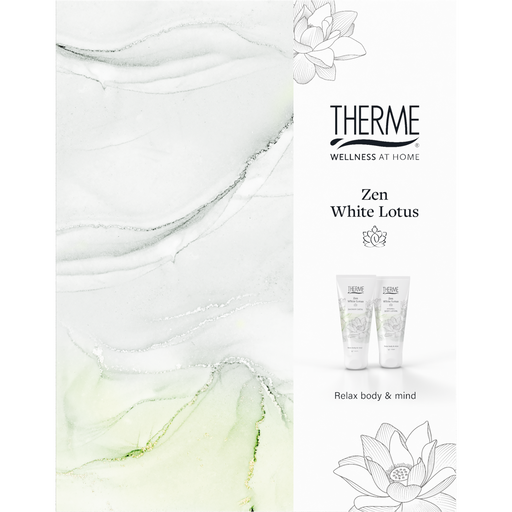 Therme Giftset Zen White Lotus Halve Harmonica Body Lotion /Shower Satin