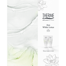 Therme Zen White Lotus Halve Harmonica Body Lotion /Shower Satin Geschenkset